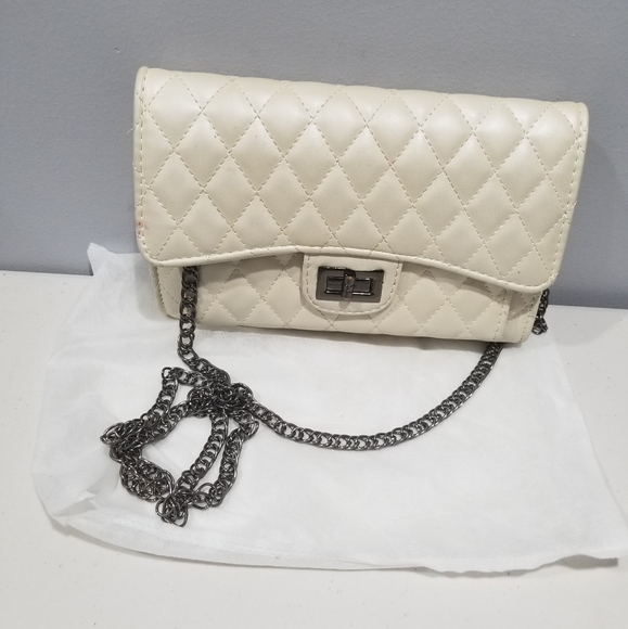 Faux Leather Quilted Crossbody - Picture 1 of 5